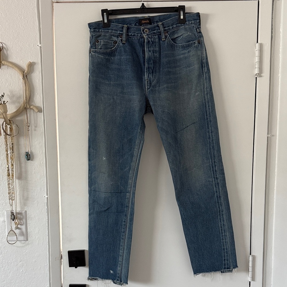 Chimala signature distressed jeans